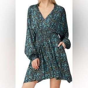 All Saints Plumage Dress Size XS